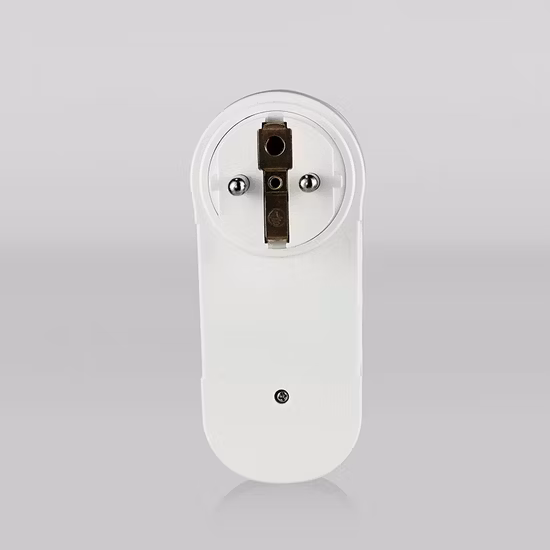 Controle el enchufe de pared eléctrico elegante inalámbrico del enchufe de pared de Google Alexa WiFi