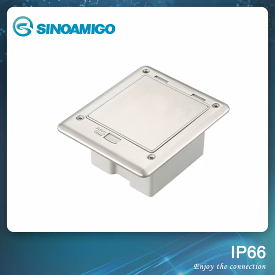 Toma de suelo impermeable para exteriores IP66