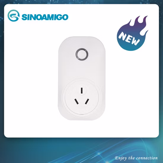 Zócalo elegante del enchufe elegante de los enchufes elegantes de WiFi compatible con Alexa Google